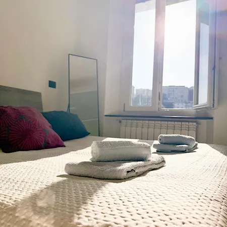 아파트 Blu Zena Stazione Piazza Principe 제노바