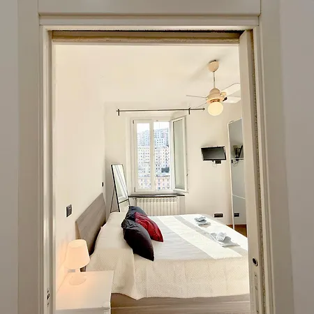 아파트 Blu Zena Stazione Piazza Principe 제노바