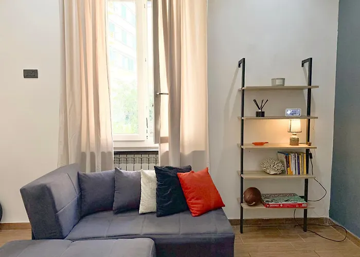 Lägenhet Blu Zena Stazione Piazza Principe *