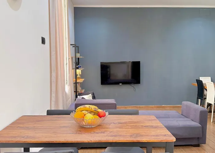 Lägenhet Blu Zena Stazione Piazza Principe *